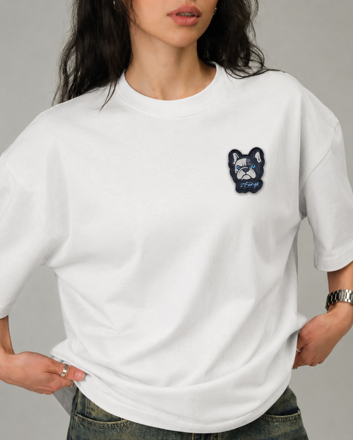 2FANGS - CREWNECK T-SHIRT REAR EMBROIDERED LOGO "NOT FOR EVERYONE"