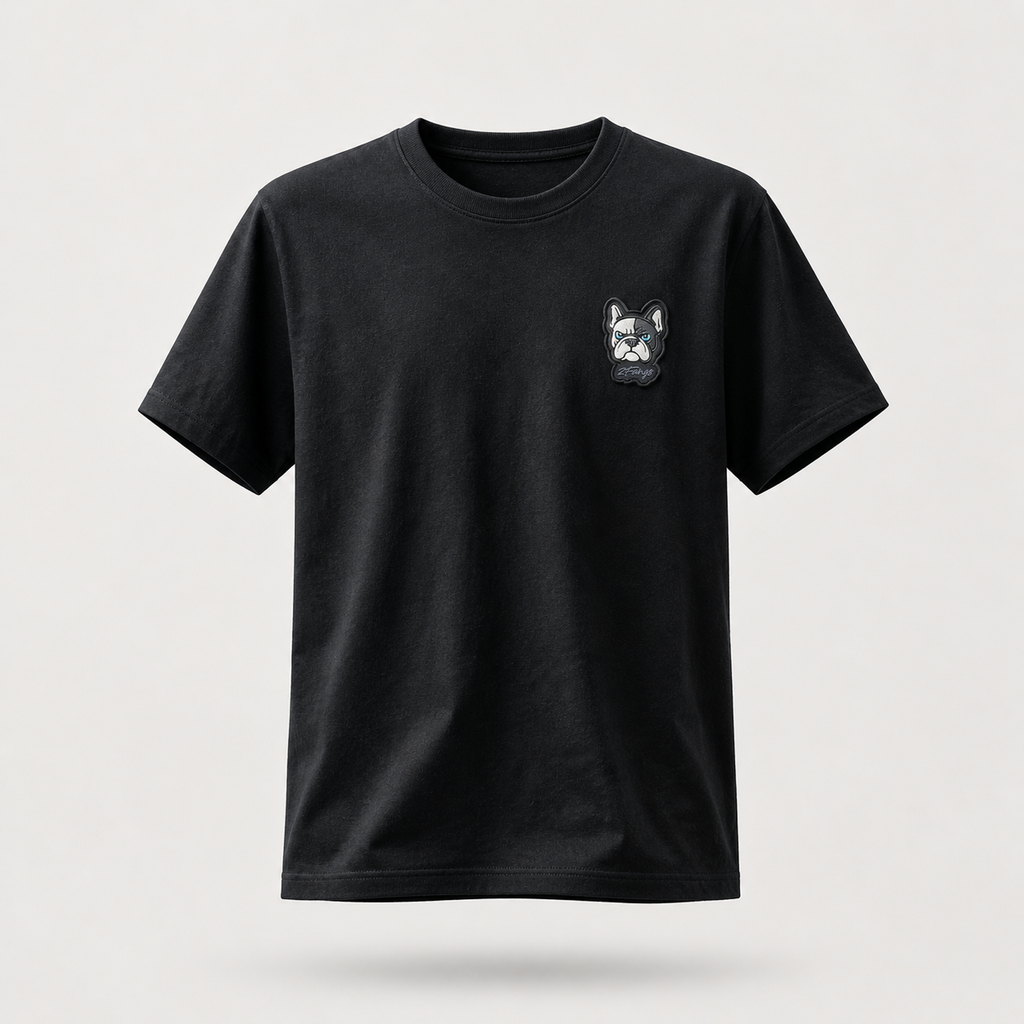 2FANGS - CREWNECK T-SHIRT REAR EMBROIDERED LOGO "NOT FOR EVERYONE"