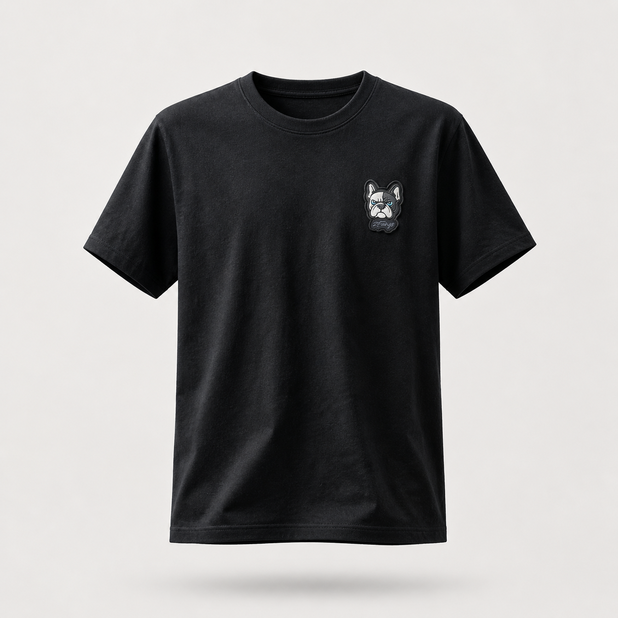 2FANGS - CREWNECK T-SHIRT REAR EMBROIDERED LOGO "NOT FOR EVERYONE"
