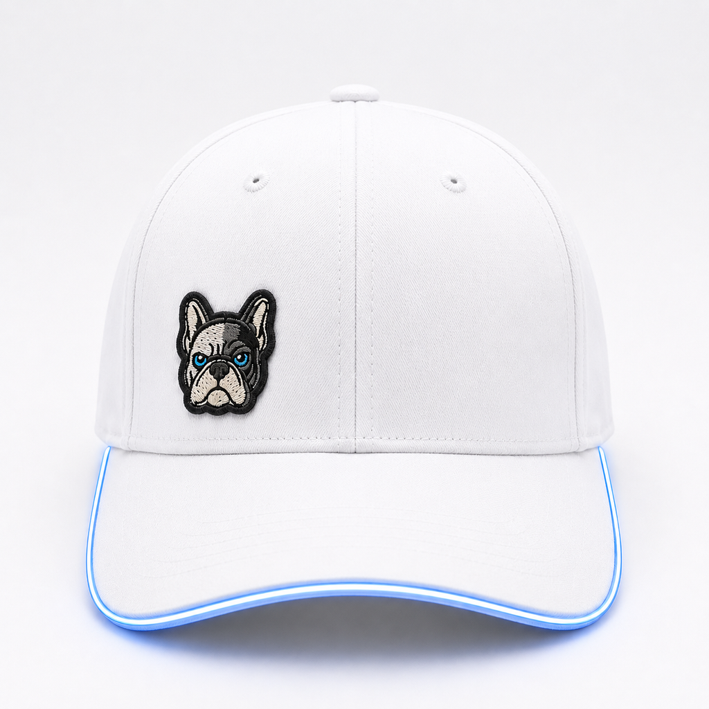 2FANGS - MULTICOLOR LED FRONT-RIGHT EMBROIDERED LOGO CAP "Q DANGEROUS"