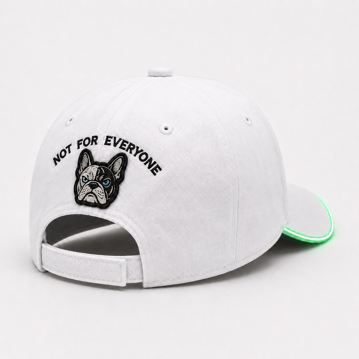 2FANGS - MULTICOLOR LED REAR EMBROIDERED LOGO CAP "NOT FOR EVERYONE"
