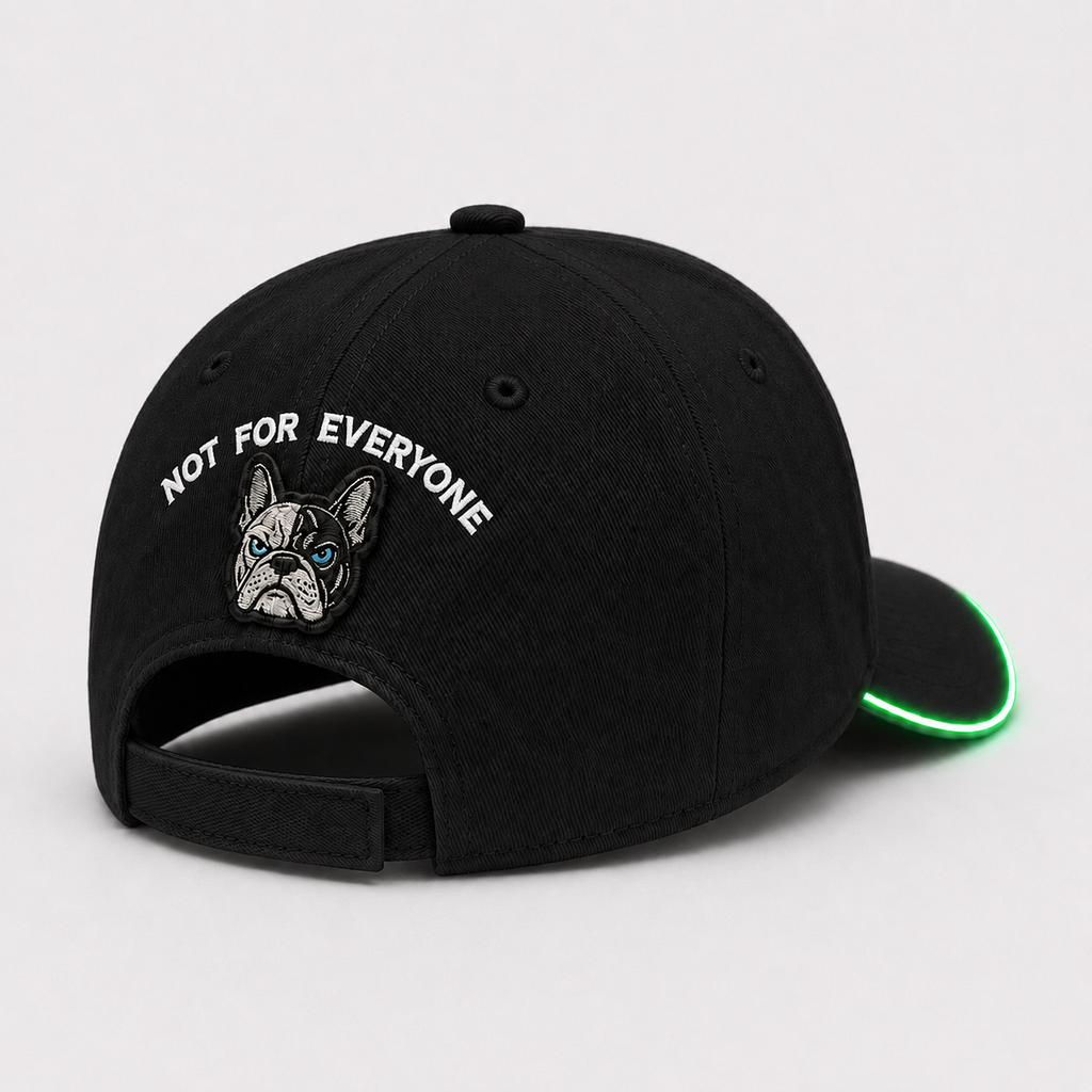 2FANGS - MULTICOLOR LED REAR EMBROIDERED LOGO CAP "NOT FOR EVERYONE"