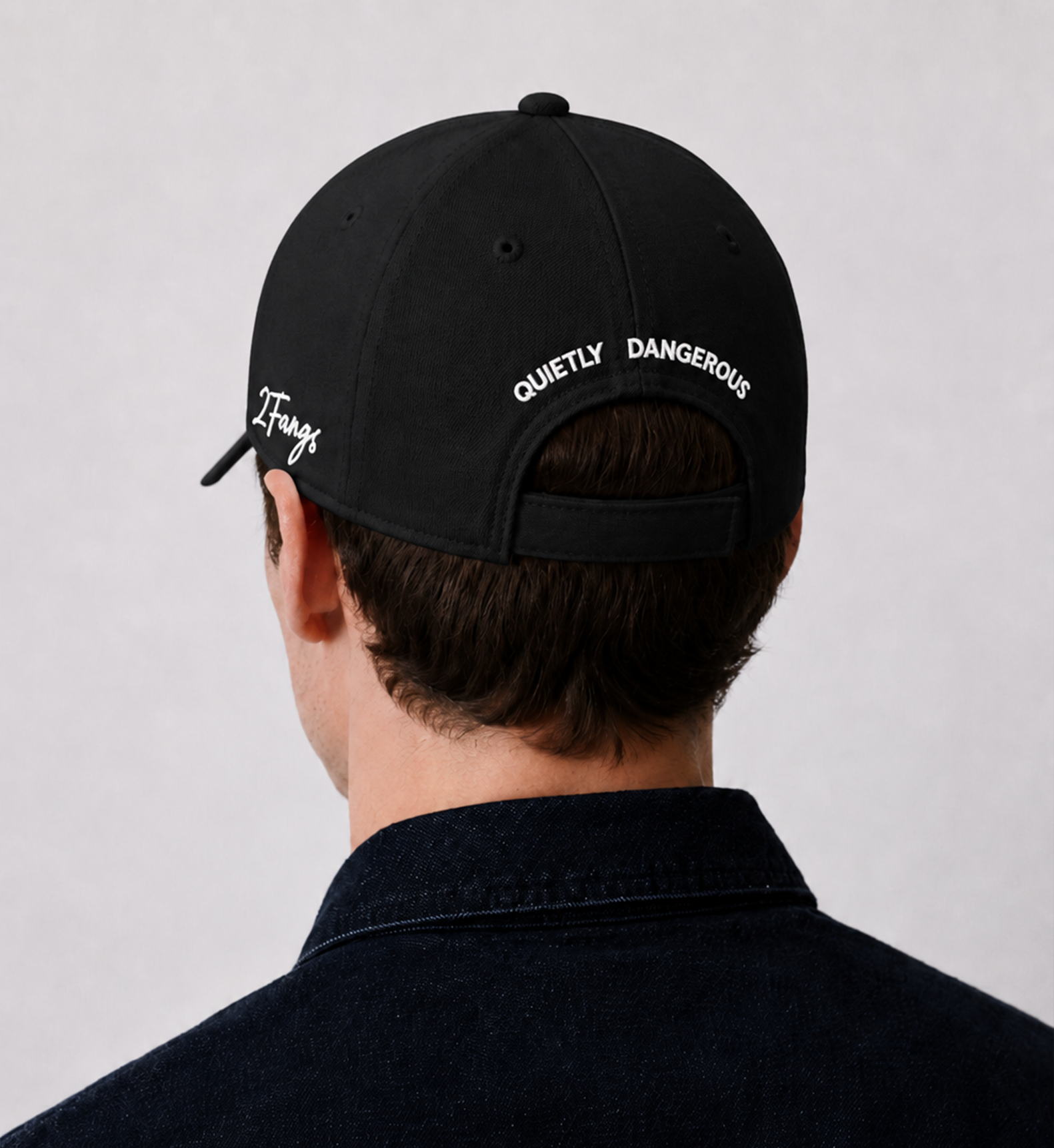 2 FANGS - REAR EMBROIDERED LOGO CAP "Q DANGEROUS"