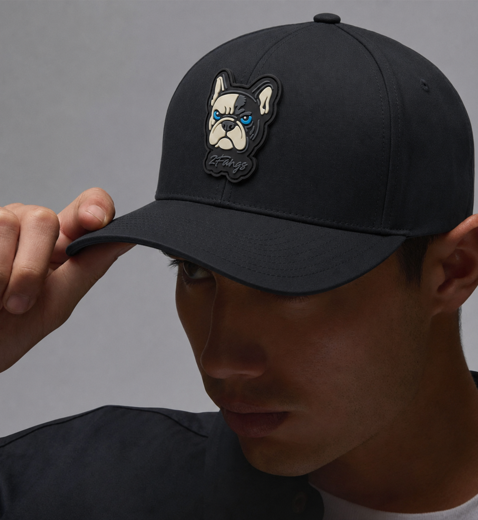 2FANGS - FRONT 3D PVC RELIEF LOGO CAP