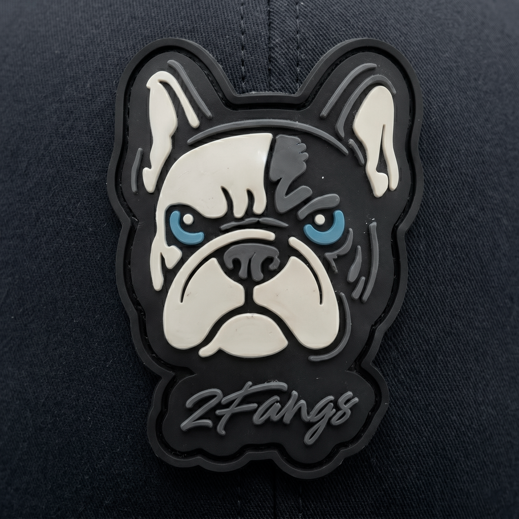 2FANGS - FRONT 3D PVC RELIEF LOGO CAP