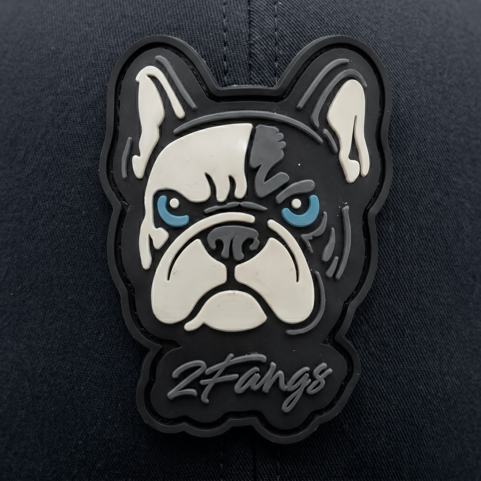 2FANGS - FRONT 3D PVC RELIEF LOGO CAP