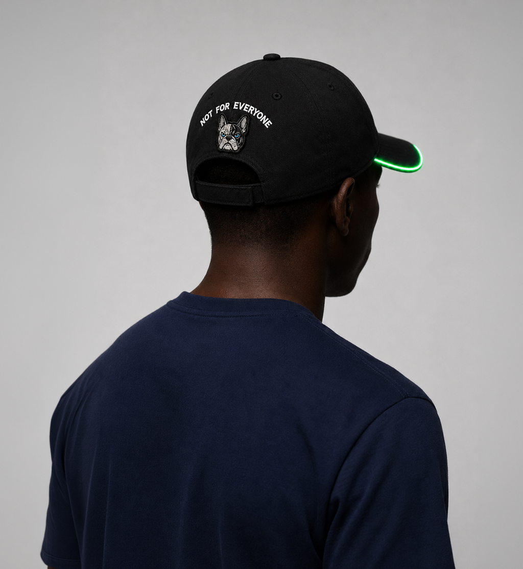 2FANGS - MULTICOLOR LED REAR EMBROIDERED LOGO CAP "NOT FOR EVERYONE"