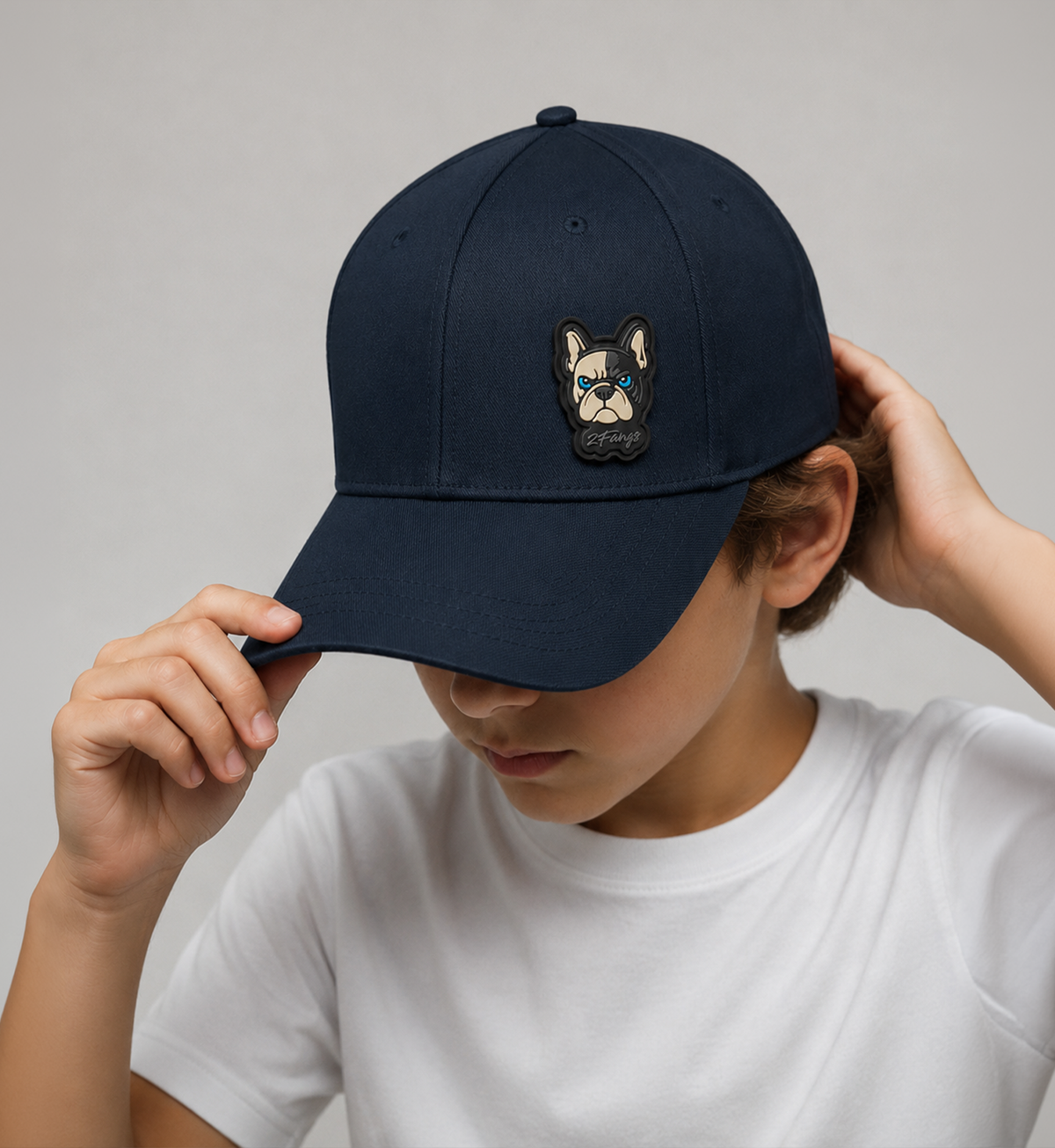 2FANGS - LEFT 3D PVC RELIEF LOGO CAP