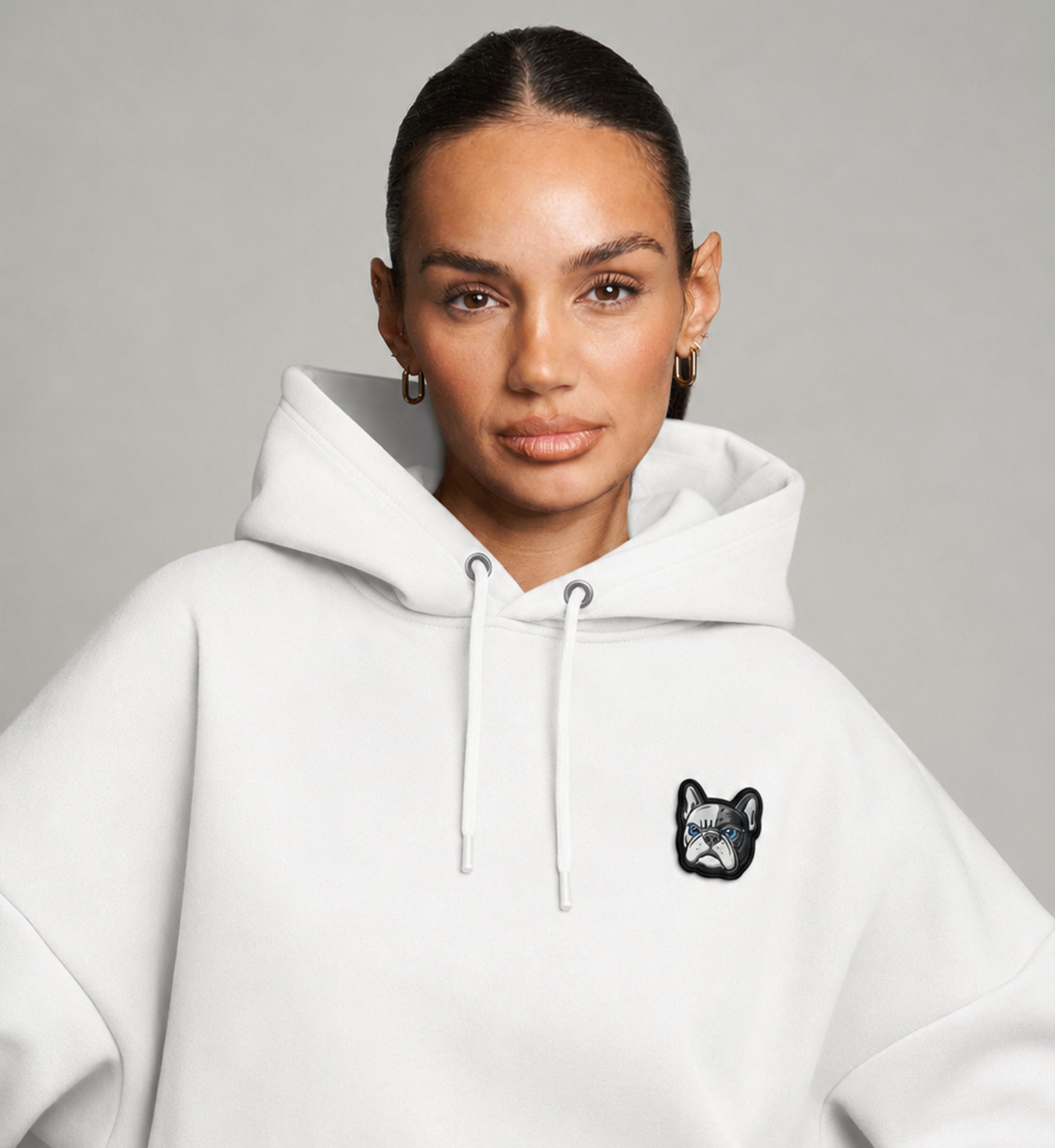 2FANGS - HOODIE FRONT-LEFT & REAR EMBROIDERED "NOT FOR EVERYONE"