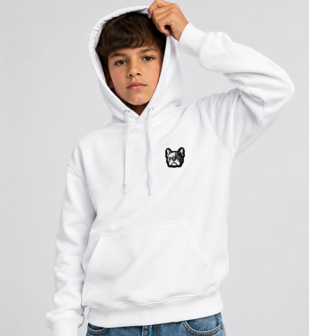 2FANGS - HOODIE FRONT-LEFT & REAR EMBROIDERED "NOT FOR EVERYONE"